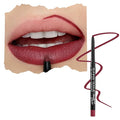 Runway Rogue Designer Liner Lip Pencil, Matte Garnet-Maroon Lip Liner Pencil and Lip Liner Sharpener, ‘Get the Look’