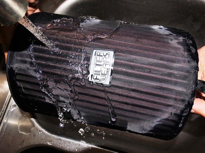 FILTERWEARS F154L Universal Water Repellent Cold Air Intake Pre-Filter - Image 2