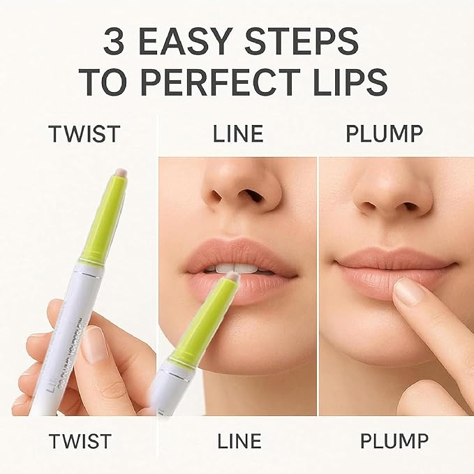 Invisible Extreme Plumping Lip Liner, Invisible Lip Liner, Suitable for All Skin Tones