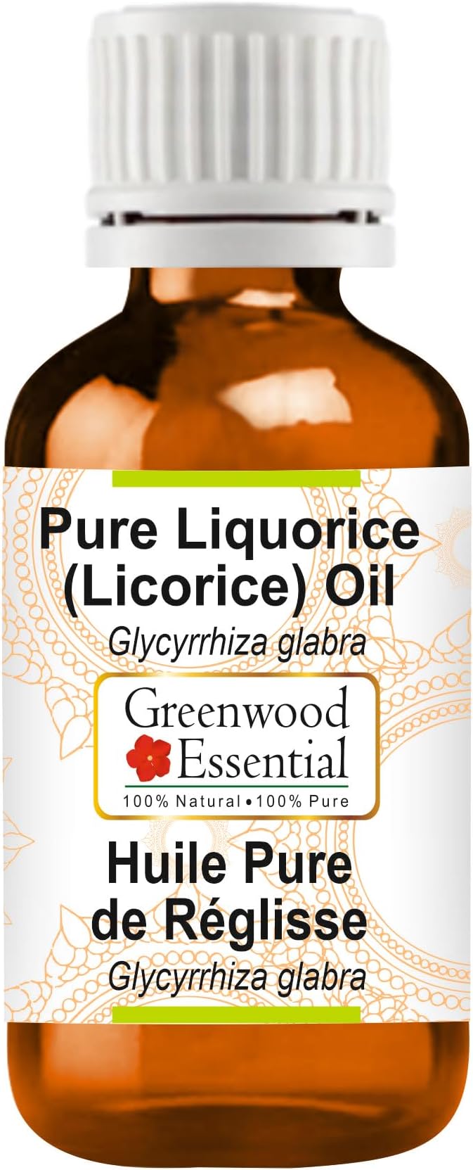 Greenwood Essential Pure Liquorice (Licorice) Oil (Glycyrrhiza glabra) 100ml (3.38 oz)