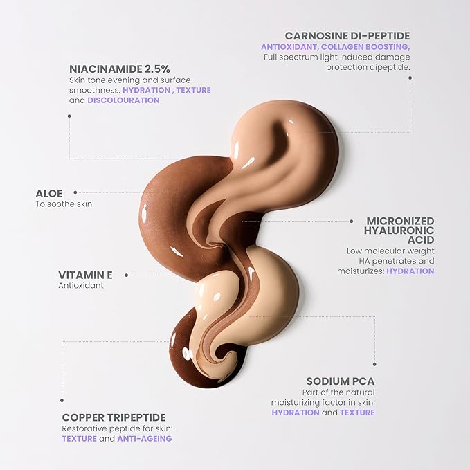 Wonderskin Hyper-Bond Serum Foundation – Waterproof, Transfer-Proof, 24HR Longwear Face Makeup with Niacinamide & Hyaluronic Acid – Lightweight, Natural Finish, Vegan & Cruelty-Free (Spell)