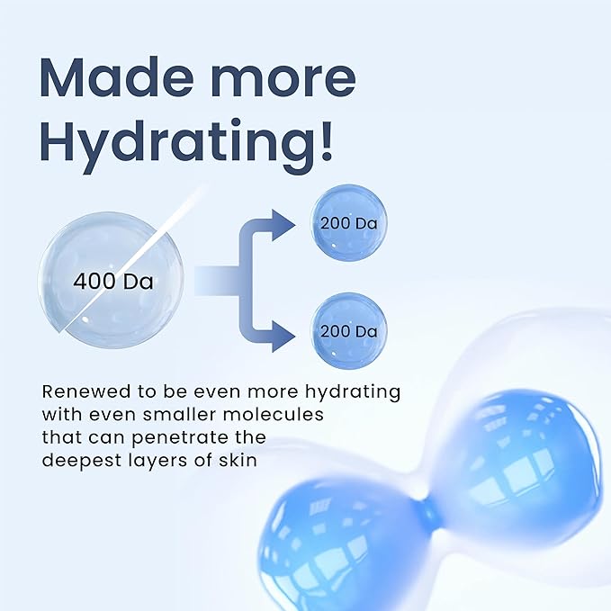 THE LAB BY BLANC DOUX Oligo Ultra-Low Molecular Hyaluronic Acid Deep Moisture Essence Toner Vegan for Sensitive Dry Combination Skin - Hypoallergenic Intense Hydrating Face Moisturizer 17 Fl Oz