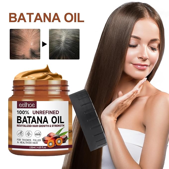 Hair Oil Conditioner for Moisturize and Hydrate Hair, Improve Dry and Frizzy Hair Condition, And Make Your Hair More Soft and Fluffy.Hair Care Essential Oil- 4 Ounce Jar