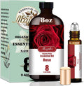 Rose Fragrance Oil-Rose Essential Oil 8.33oz (250ml)-100% Pure Natural Scent for Diffusers, Candles, Soap Making & Aromatherapy-Relaxing Home & Gift Essential Oil for Bath, Massage