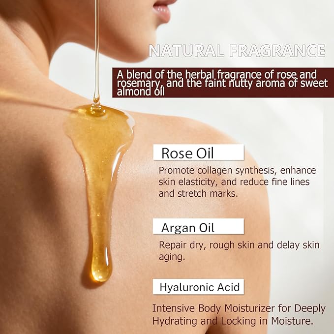 Body Firming Oil Glow-Remedy body oil for women,Body Oil After Shower Tightening&Hydrating Treatment for Arms,Legs,Stomach&Body,Natural Firming Oil for Dry Skin,Non-Greasy Body Serum-(4.06 Fl. Oz)
