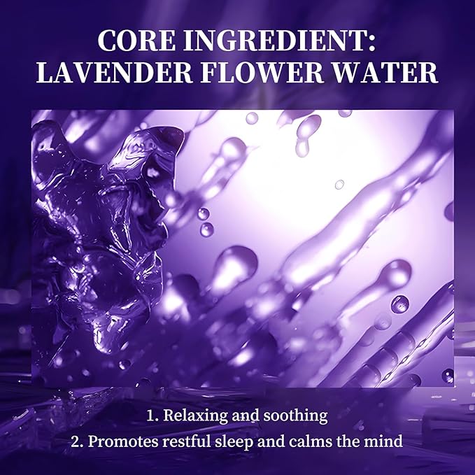 Lavender Sleep Spray, Natural Chemical-Free Sleep Aid, Calming Pillow Mist for Relaxation and Better Sleep