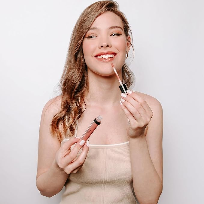 Juwel Cosmetics Liquid Lipstick for Women, High Pigment Long Lasting Lipstick, Lightweight Creamy Finish, Transfer-Proof Mineral-Based Formula, Cruelty-Free & Lead-Free Lip Color, Chaton Rose