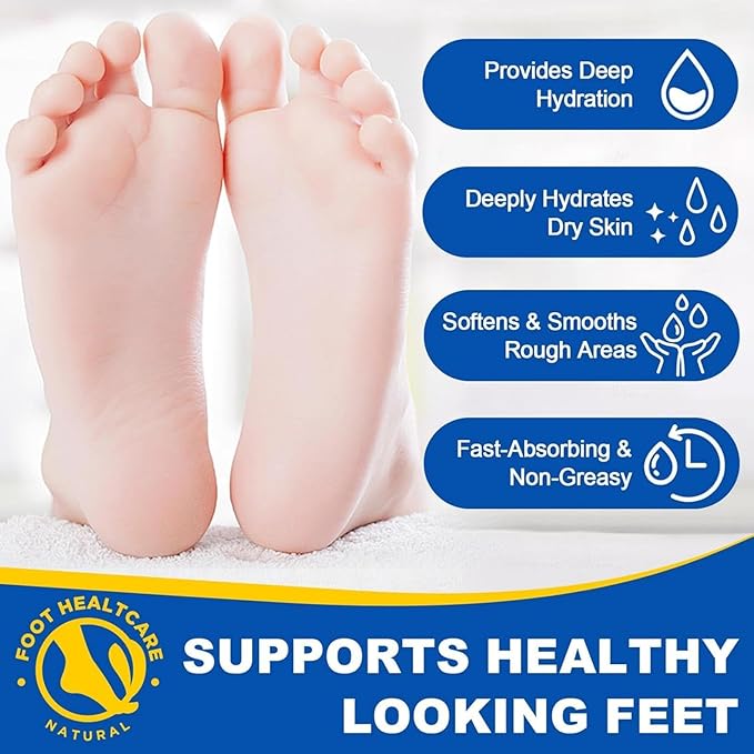 Urea Cream Stick 60% Plus 2% Salicylic Acid, Urea-Based Foot Moisturizer, Portable Foot Care No-Mess Applicator, Repairing Callus Remover for Heels, Knees, Elbows & Hands