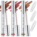 3 Colors Peel Off Lip Liner with Tweezer Kit, Rich Color Matte Finish Lip Tint Stains Makeup Set for Women, Long Lasting, Waterproof, Smudge Proof, For All Skin Types (#2, #3, #4)
