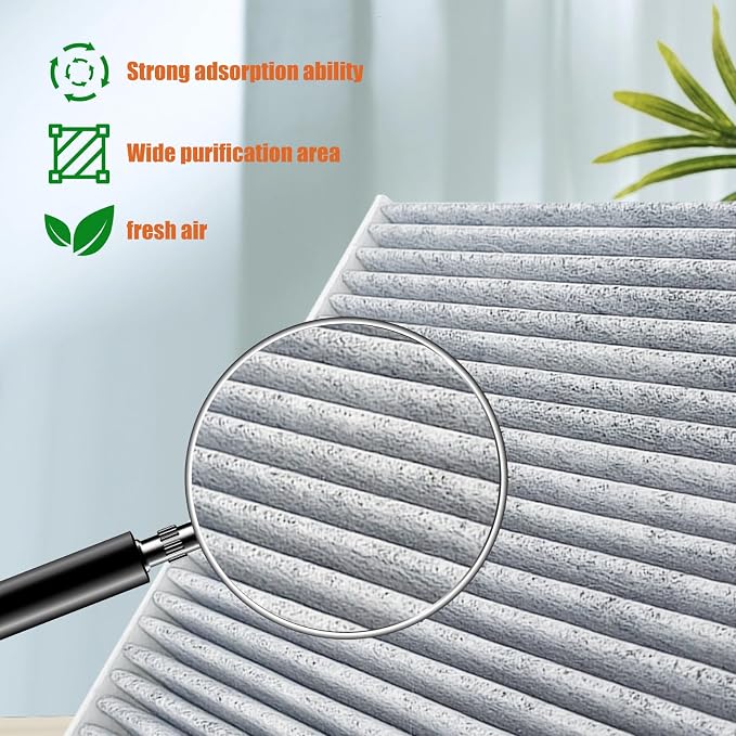 Cabin & Engine Air Filter For EQUINOX, Replace CP966 - Image 4