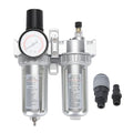 1/4 Inch Aluminum Alloy Air Filter Pressure Regulator, Compressed Air Line by Unknown