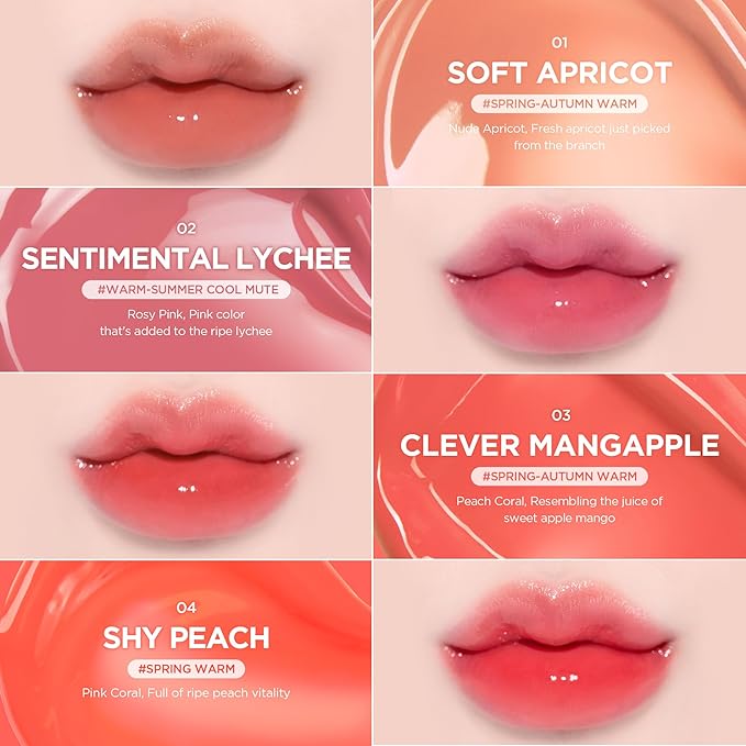 lilybyred Bloody Liar Coating Tint | Korean Glossy Lip Stain, Vivid & Juicy Color, Syrupy Shine, Moisturizing, Long-Lasting & Smudge-Proof, Non-Sticky, Lightweight, 0.14 oz. (20 Something Cherry)