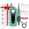 Electric Nail Drill Professional, 45000RPM Cordless Electric Nail File for Acrylic Gel Nails, Professional Nail Drill Manicure Pedicure Polishing Shape Tools for Home Salon