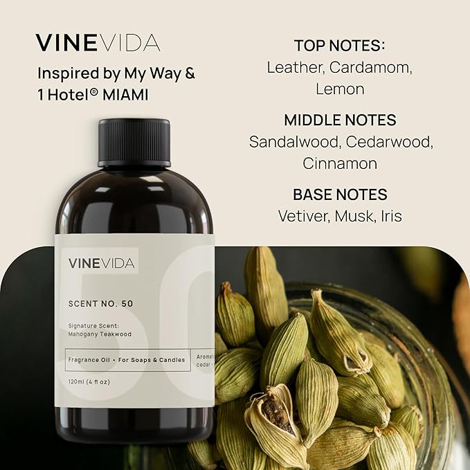VINEVIDA [32 Fl Oz] Scent № 1000 Inspired by My Way Diffuser Oil; Hotel Scents for Cold Air Diffuser - Waterless Diffuser Oil