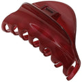 Camila Paris CP2529 French Hair Clip for Women for Thick Hair for Long Curly Wavy Hair, Red, Girls Hair Claw Clips Jaw Styling Hair Accessories for Women, Strong Hold No Slip Grip, Made in France