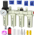 Industrial Grade 4-Stage Air Drying System, 3/4" NPT by BOGERDACK