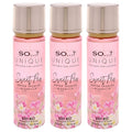 So...? Unique Body Mist - Sweet Pea for Women - 5.1 oz Body Mist - Pack of 3