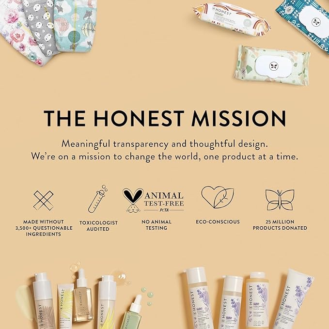 The Honest Company Hydrating Face and Body Lotion Fast Absorbing Naturally Derived Hypoallergenic Citrus Vanilla Refresh 8.5 fl oz
