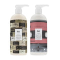 R+Co Cassette Curl Shampoo & Conditioner Set + Superseed Oil Complex + Deluxe Sample (0.5oz) | Defines Curls, Tames Frizz & Adds Shine | Vegan + Cruelty-Free | 33.8oz (Pack of 2)