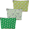3 PCs Inspirational Tennis Gifts: Makeup Bag & Toiletry Bag - Perfect for Women, Girls or Tennis Lovers - Graduation, Birthday Gifts