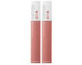 Maybelline New York Superstay Matte Ink Un-nude Liquid Lipstick, Poet, 0.34 Fluid Ounce (Pack of 2)