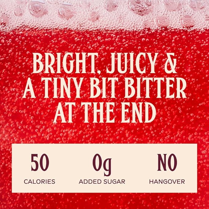 Ghia Non-Alcoholic Le Spritz | Ginger 4-Pack | Canned Mocktail & Cocktail Mixer, Zero Proof Sparkling Apéritif with Soothing Herbal Extracts | No Sugar, No Artificial Flavors, Caffeine-Free