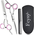 Fcysy Hair Cutting Scissors Set, Barber Scissors Thinning Shears, Professional Salon Haircutting Tools