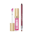 Revlon Super Lustrous Glimmer Gloss and ColorStay Multi-Liner Bundle, Rose Glow and Dallying, Pack of 2