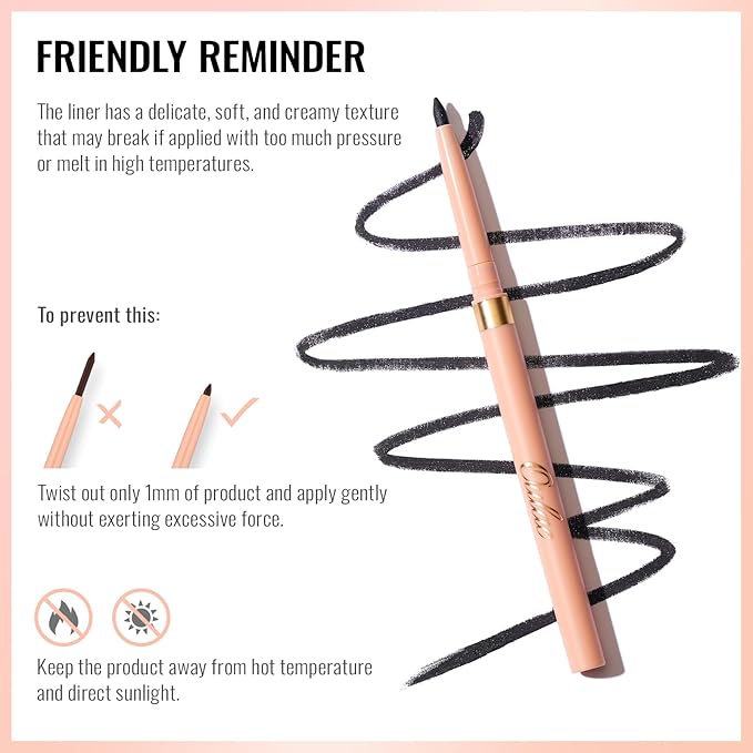 Oulac Waterproof Lipliner Pencil - Smooth and Creamy, Retractable Lip Makeup for Precision Application, Vegan & Cruelty-Free, LL02 Tempting Taupe