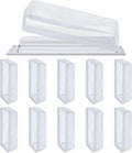 Zonon 12 Pcs 4 x 10 Inch Floor Register Trap Cover Vent Screen by Zonon