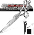 Hair Cutting Scissors Professional, 5.5" Barber Scissors, Hair Cutting Shears with 440C Steel - 60HRC Hardness Extremely Sharp with Ergonomic for Salon & Home Use - Classic Style