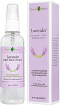 Lavender Linen and Room Spray, Natural Aromatherapy Sleep Spray for Relaxation and Stress Relief, Lavender Essential Oil for Pillows or Bedding, Odor Eliminator