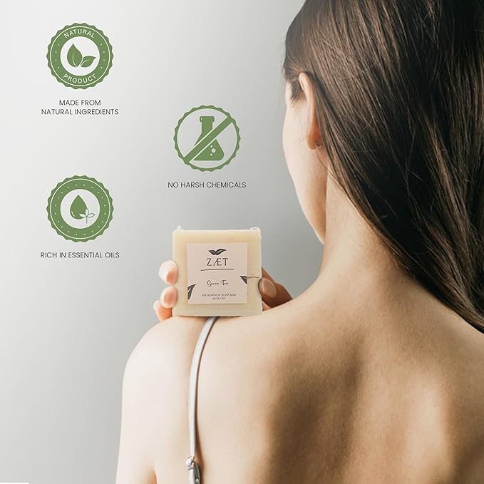 Green Tea Soap Bar - 2 Pack