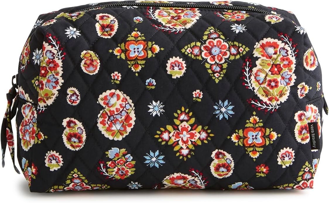 Premium Cotton Large Cosmetic Makeup Bag
