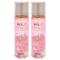 So...? Unique Body Mist - Sweet Pea for Women - 5.1 oz Body Mist - Pack of 2