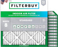 Filterbuy 13.25x13.25x1 Air Filter MERV 8 Essential Dust & Allergy Defense by Filterbuy