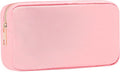 Travel Essentials Makeup Bag for Women Water-resistant Toiletry Organizer Nylon Cosmetic Pouch Preppy Stuff