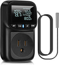Diymore Digital Temperature Controller Outlet - 1800W Plug-in Thermostat by diymore