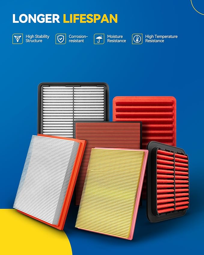 PHILTOP Engine Air Filter CA12065 Replacement - Image 5