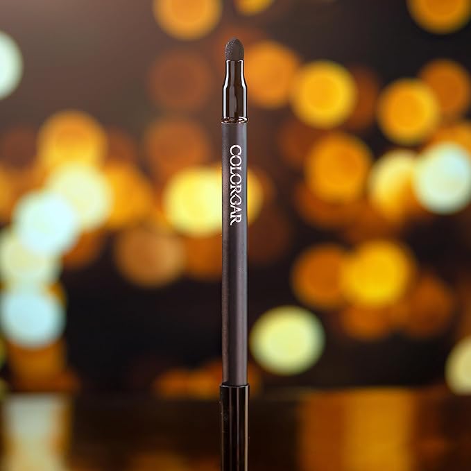 Colorbar Just Smoky Eye Pencil - Eyeliner Pencil with Built-in Smudger - Waterproof Formula - Matte Finish - 008 Just Marsala - 0.04 oz