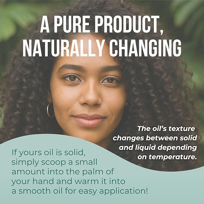 Vitamo 100% Organic Batana Natural Hair Growth Oil | Pure Elaeis Oleifera | Cold Pressed for Maximum Potency | Dr. Sebi Inspired Scalp & Hair Shine Treatment for Men and Women | No Burnt Smell