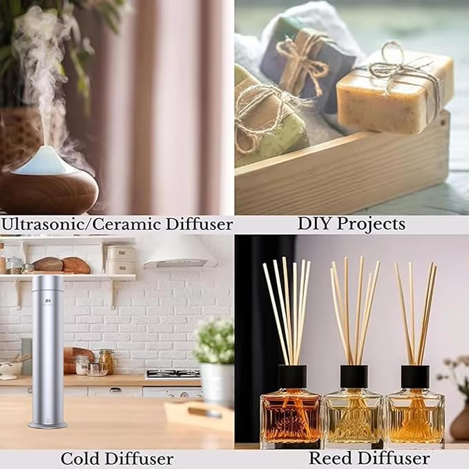 Hotel Scents Diffuser Oil Minhal 50ml - Iris de Nuit Inspired Scent - Luxury Home Fragrance Oil with Rose, Narcissus, Patchouli - Home Luxury Scents Refill for Diffusers - Premium Aroma Oil Refill