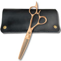 Saki Shears Gold Hair Thinning Shears - For Professional Hairdressers - Japanese VG 10 Cobalt Steel