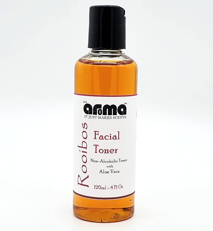 Our Aroma Rooibos Toner for Sensitive Skin | Purifies Pores, Tones, Calms & Clears Skin | with Aloe Vera & Witch Hazel | Cruelty Free | Paraben Free | Vegan
