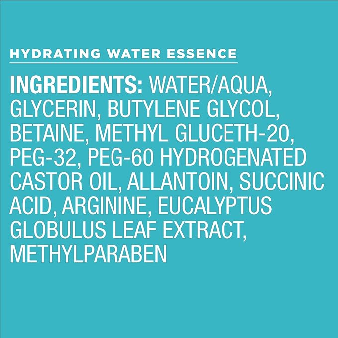 Curel Japanese Skin Care Hydrating Water Essence, Toner for Face, Relieves Tightness, Calms, Facial Moisturizer for Dry, Sensitive Skin, pH Balanced, Fragrance & Alcohol Free, Hydrating Toner, 5 Fl Oz