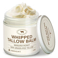 Beef Tallow Honey Balm for Skin: 100% Grass-Fed Beef Tallow Moisturizer For Face and Body - Organic Moisturizer Cream with Olive Oil Manuka Honey for Eczema and Dry Skin 2OZ