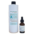 Hydrodermabrasion Solutions | Revitalizing Antioxidant Serum for Hydro Dermabrasion Machine and Oxygen Facial, Revita-A-Tone, 16 oz | and Hyaluronic Acid Serum with Vitamin C, 1oz, by Natuderma
