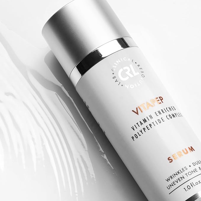 Clinical Resolution VitaPep Serum Best Anti Aging, Wrinkle and Boosts Collagen, Repairs Skin, Improving Tone and Texture, Hyaluronic Acid & Vitamin (1.0 fl.oz / 30ml)