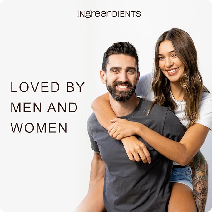 Ingreendients Moisturizing Body Wash For Dry, Sensitive & All Skin Types - Natural, Organic, Non-Toxic, pH Balanced, Vegan, Sulfate-Free, Paraben-Free, Gluten-Free (16 FL. OZ)