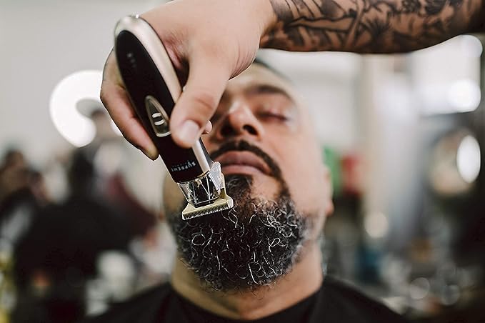 Supreme Trimmer T Shaper Professional Barber Trimmer | 90 Min Runtime, Low Noise Clippers for Men & Sensitive Skin | Cordless Zero Gap Beard Trimmer | ST5210